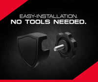 Football Visor - Blue Chrome