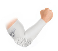 Padded Arm Sleeves - White