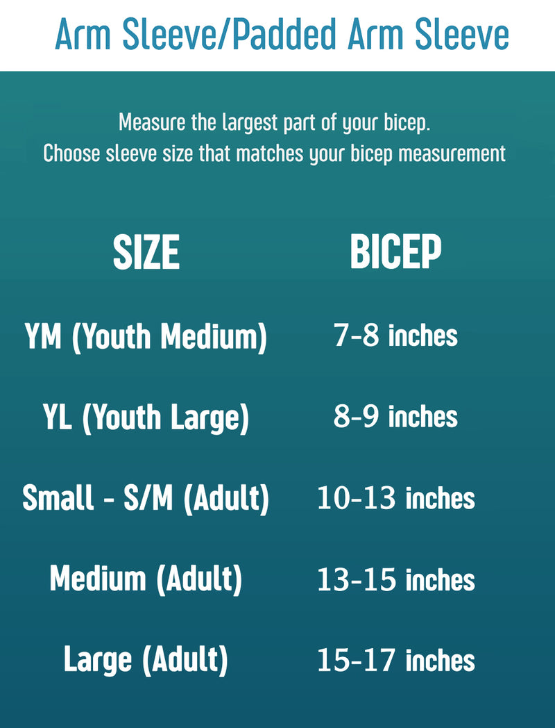 Padded Arm Sleeves - Red