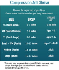 Black - Red Flame Compression Arm Sleeve