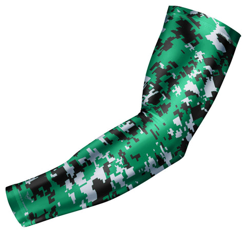 Green Digital Camo Arm Sleeve
