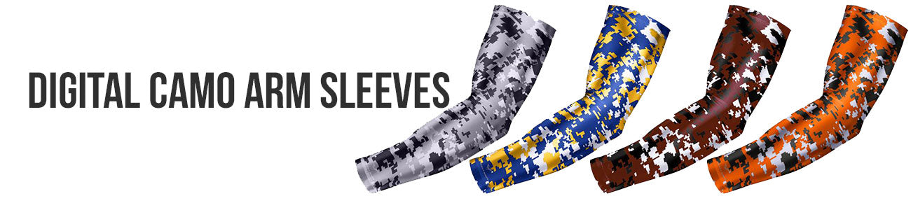 Digital Camo Arm Sleeves