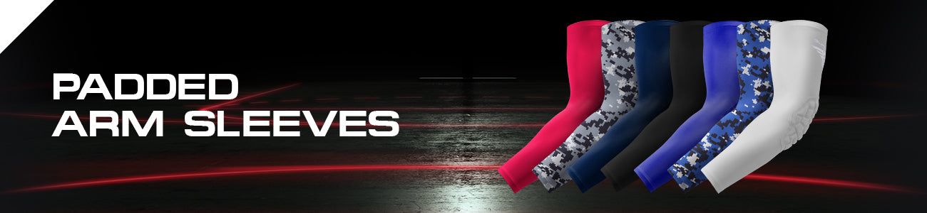 Padded Compression Arm Sleeves