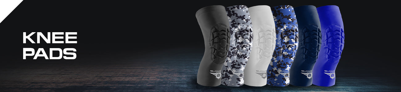 Compression Knee Pads - Padded Leg Sleeves