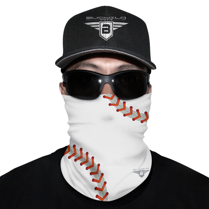 Baseball Thread Neck Gaiter Face Mask Youth adult & Toddler Sizes Boys Girls Youth