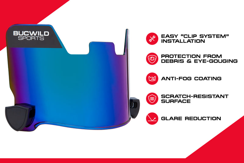 Football Visor - Clear