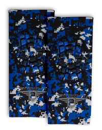 Compression Knee Pads - Royal Blue Camo