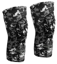Compression Knee Pads - Black Camo