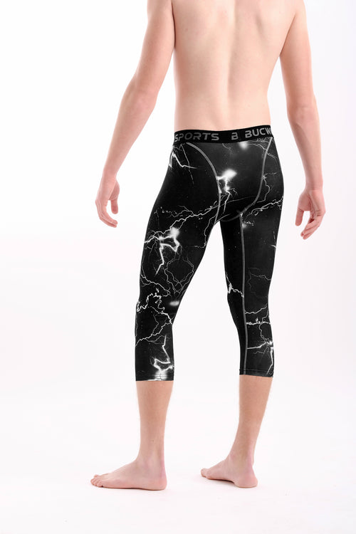 3/4 Compression Pants/Tights - Lightning