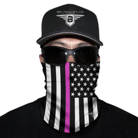 Breast Cancer Awareness USA Neck Gaiter Face Mask