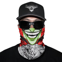 Green Mask Neck Gaiter Face Mask