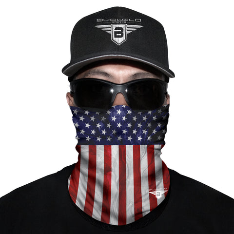 USA American Flag Neck Gaiter Face Mask