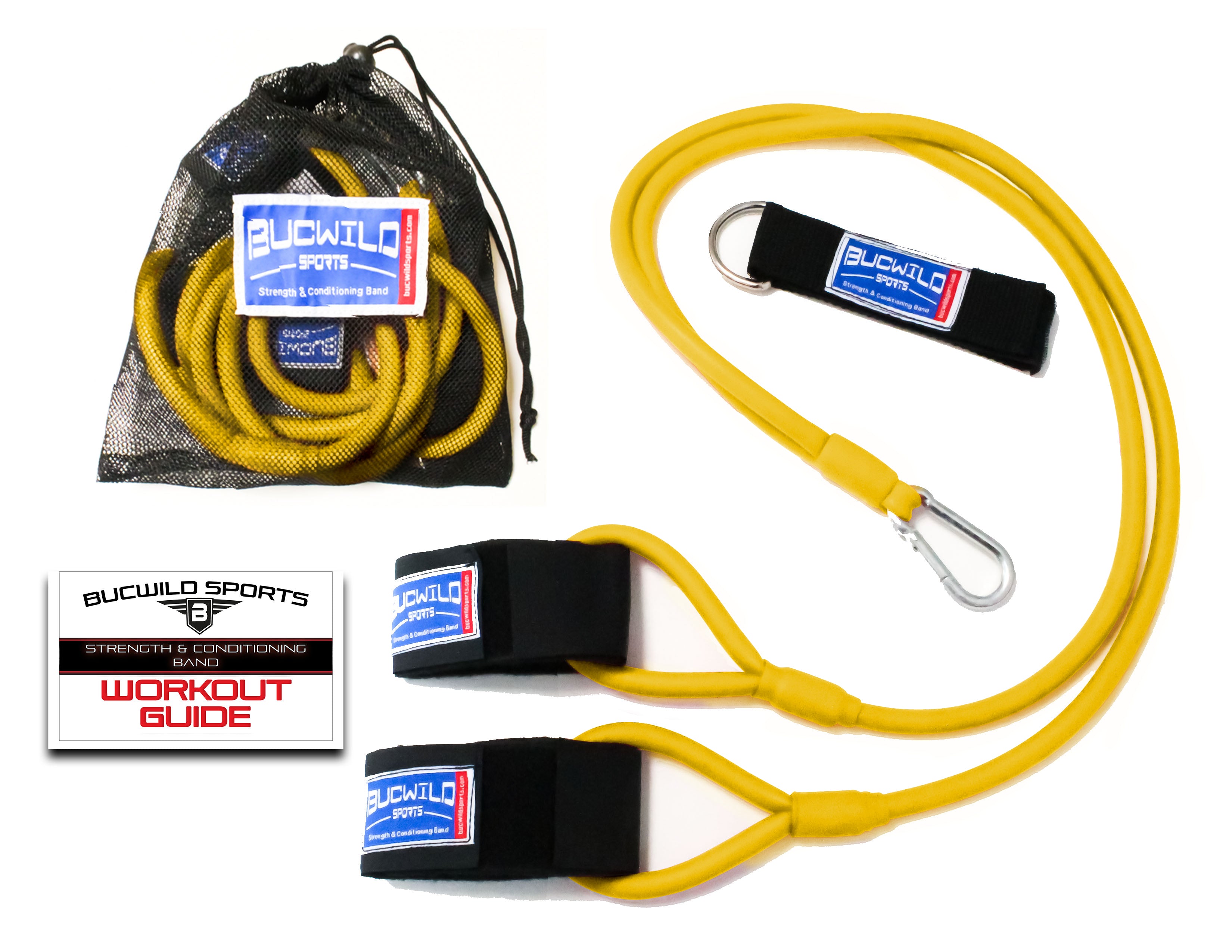 Strength & Conditioning Resistance Band (Baseball Bands) Yellow (Adult)