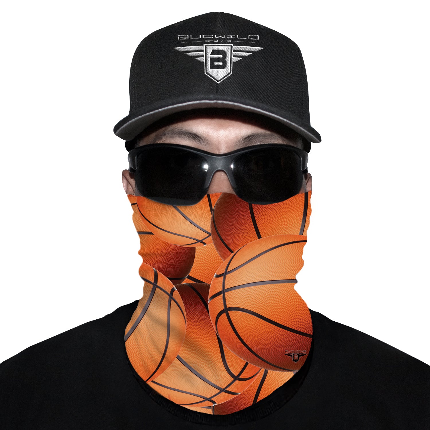 Basketball Neck Gaiter Face Mask Youth Adult & Toddler Sizes Boys Girls ...
