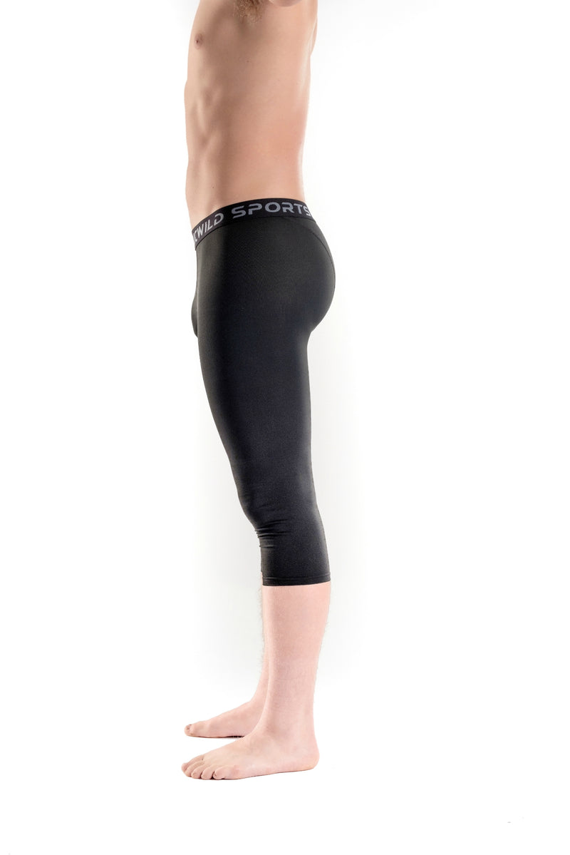 Youth & Adult Basketball Tights 3/4 Length UPF 50+ Sun Protection