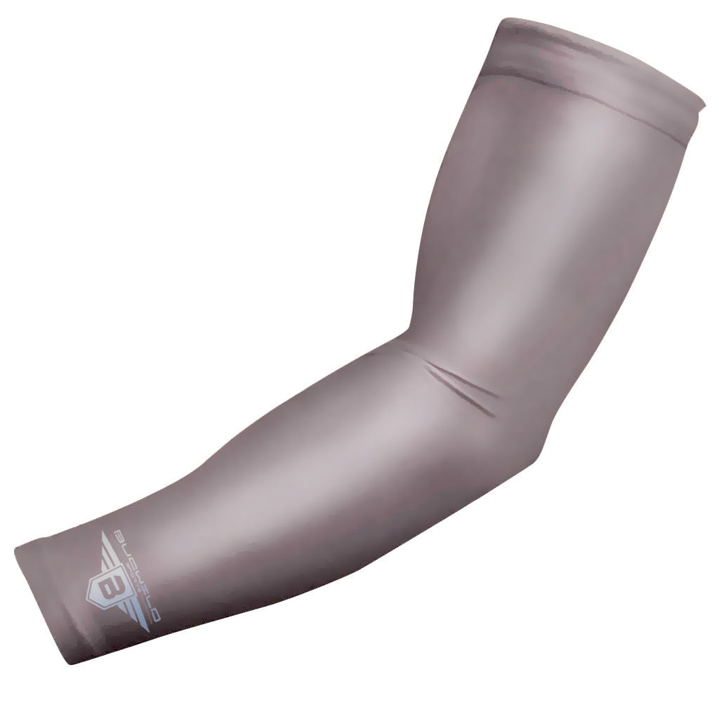 Gray Compression Arm Sleeve