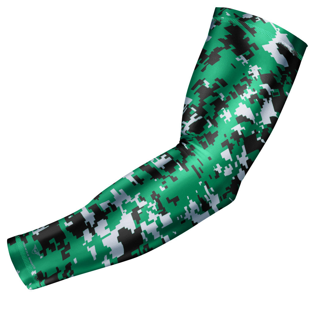 Green Digital Camo Arm Sleeve
