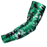 Green Digital Camo Arm Sleeve