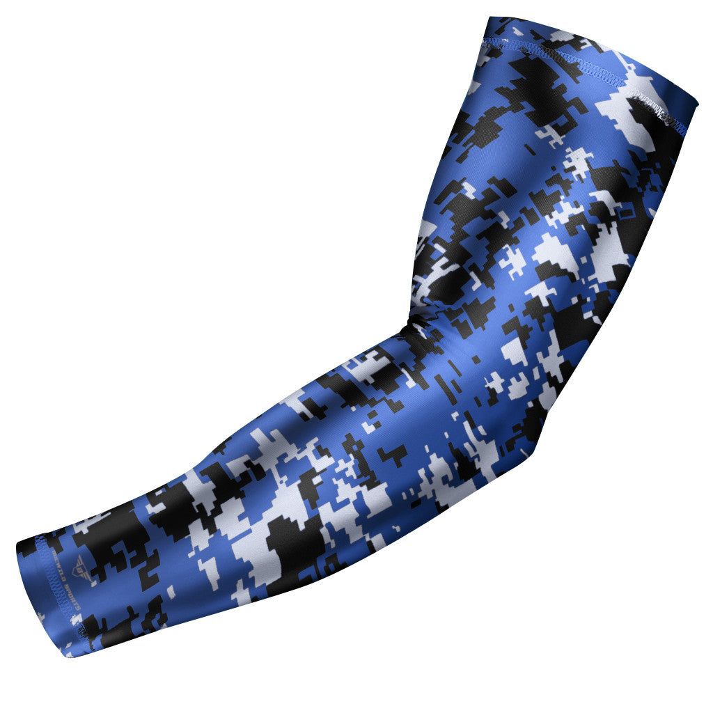 Royal Blue Digital Camo Arm Sleeve