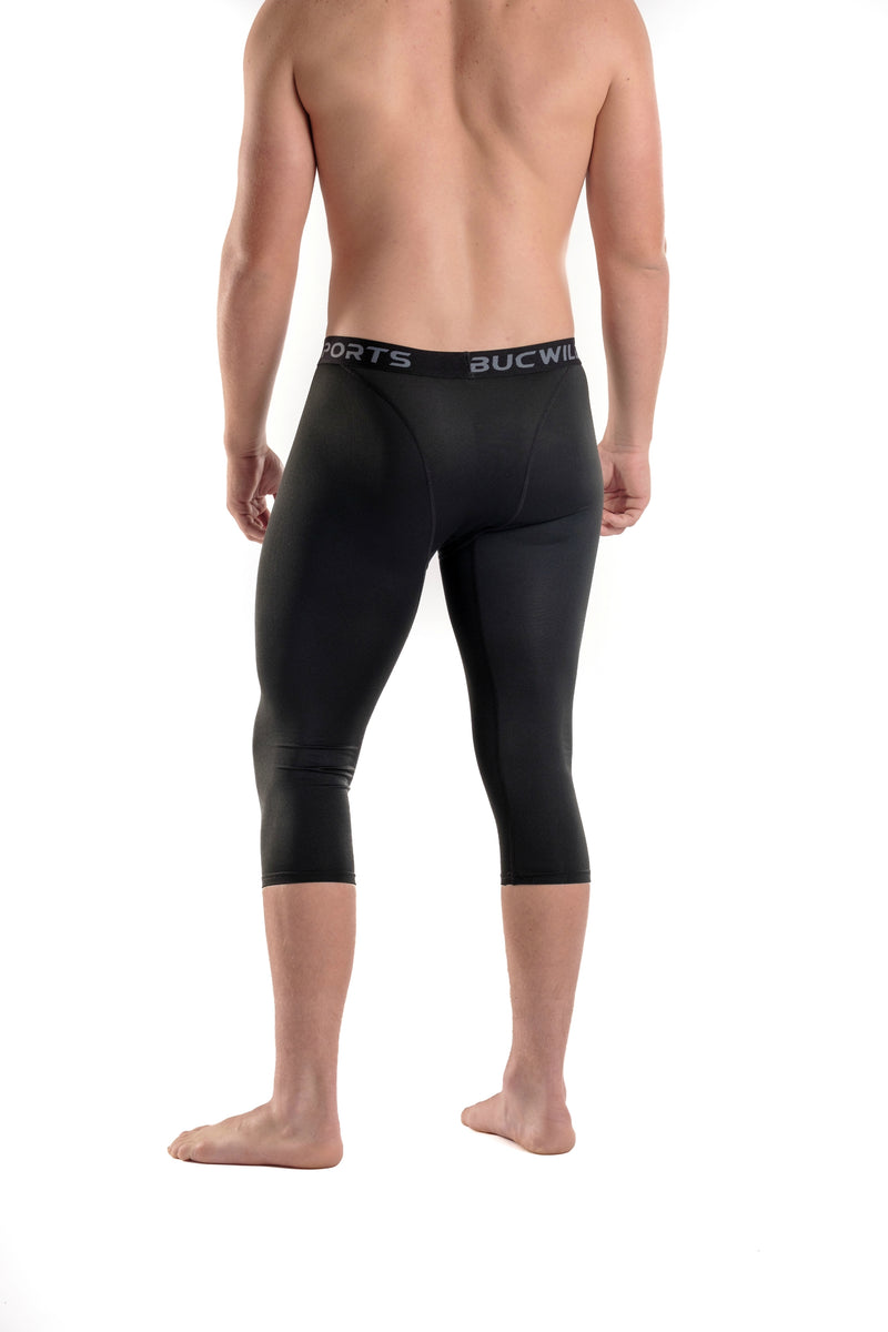 Basketball Tights 3/4 Compression Pants For Men