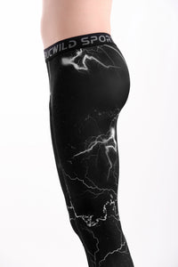 3/4 Compression Pants/Tights - Lightning
