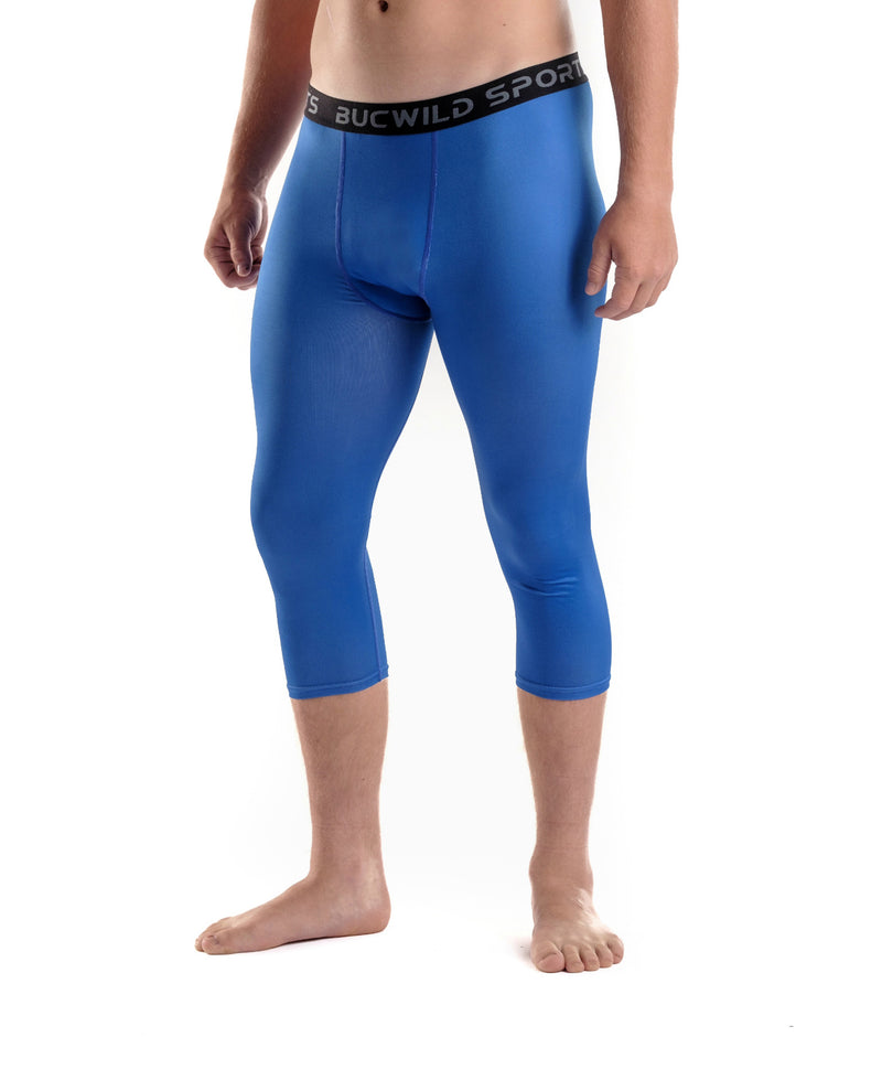 wafer Bemyndigelse kollision 3/4 Compression Pants/Tights - Royal Blue – Bucwild Sports