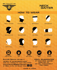 Baseball Thread Neck Gaiter Face Mask