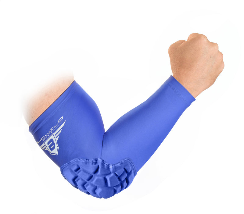 Padded Arm Sleeves - Royal Blue – Bucwild Sports