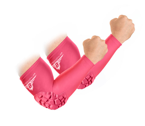 Padded Arm Sleeves - Red