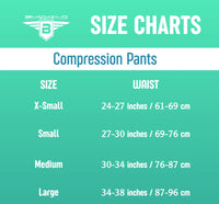 3/4 Compression Pants/Tights - Royal Blue