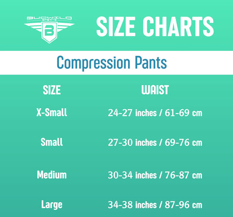 3/4 Compression Pants w/Knee Pads (Black)