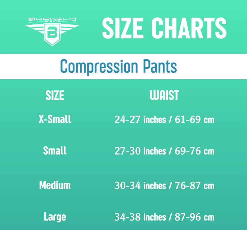 3/4 Compression Pants/Tights - Red