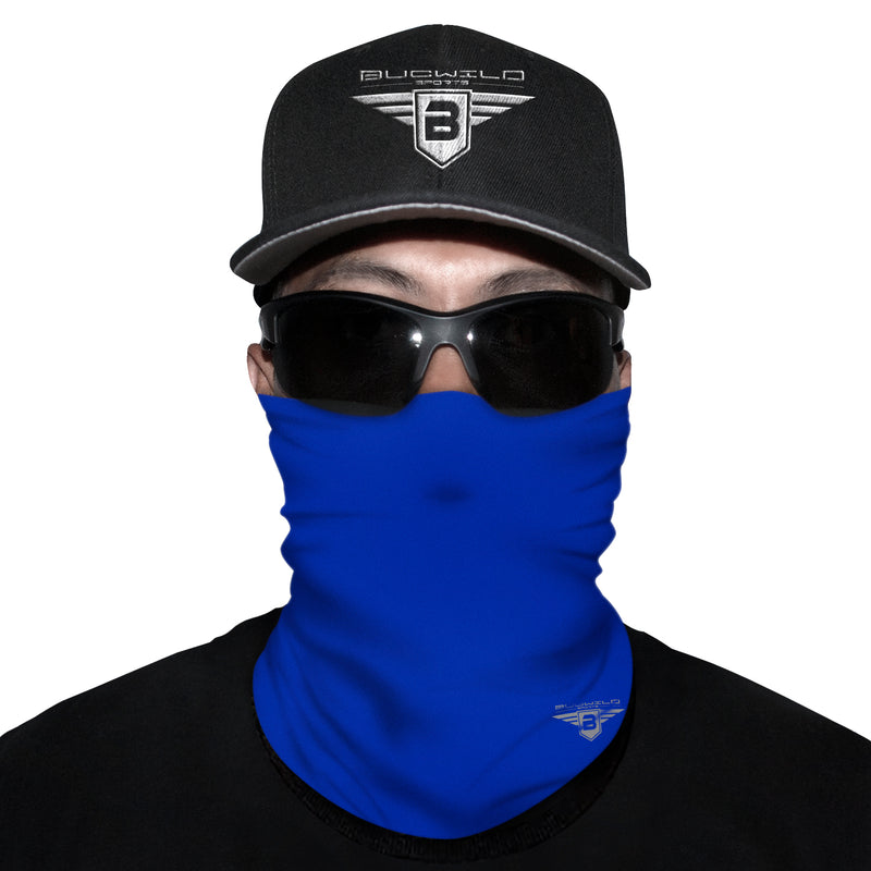 Royal Blue Neck Gaiter Face Mask