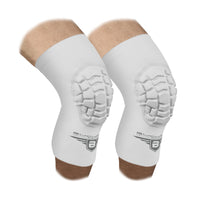 Compression Knee Pads - White