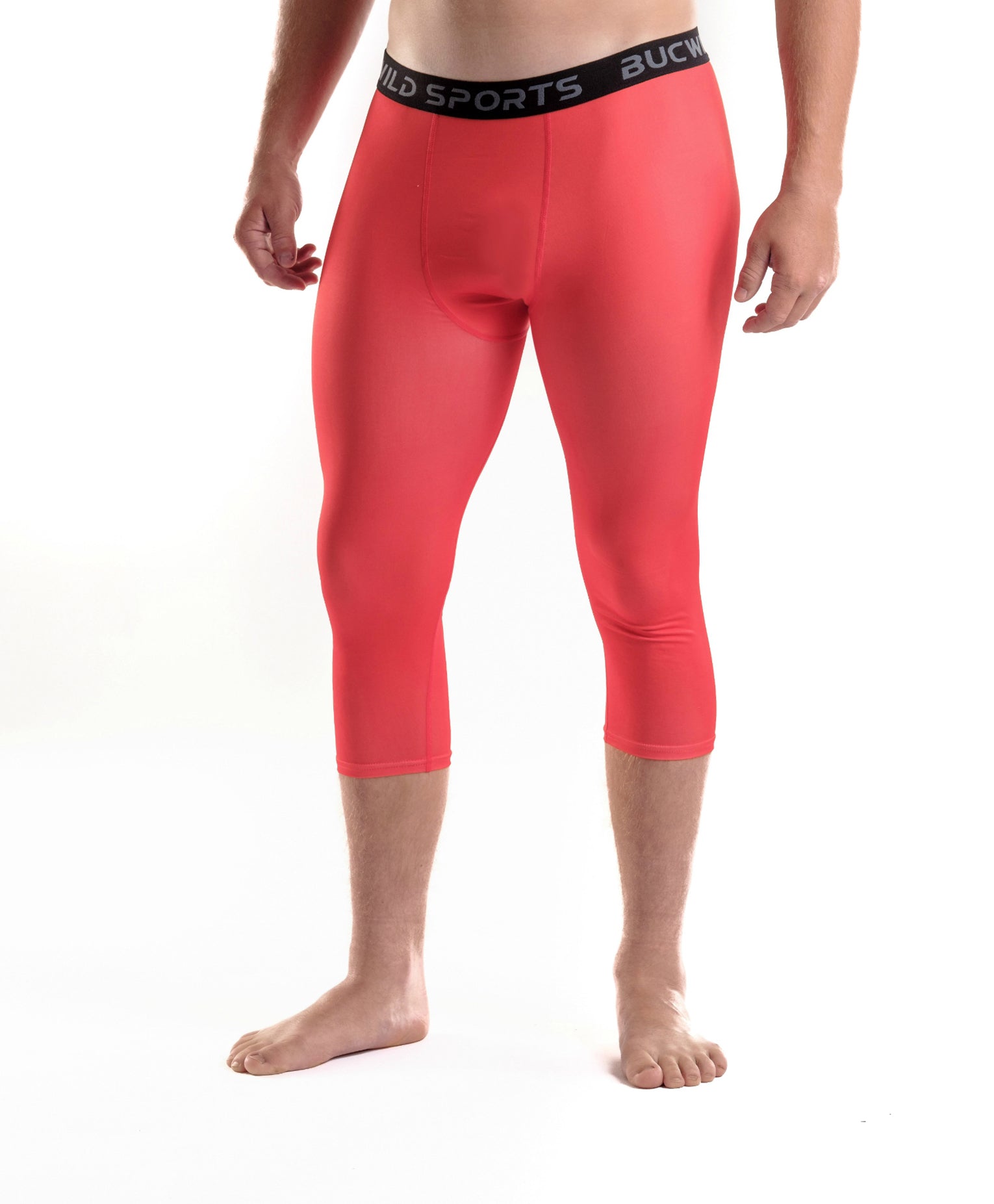 3/4 Compression Pants/Tights - Red